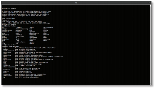 An industry-standard command-line interface (CLI) is available for advanced users. 