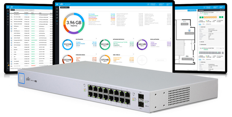 Ubiquiti Networks US-16-XG 10G 16-Port Managed Aggregation Switch – C3Aero  LLC